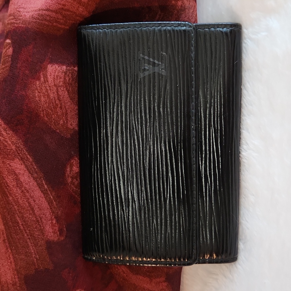 Louis Vuitton Black Epi Leather Multicles  (Key Case)